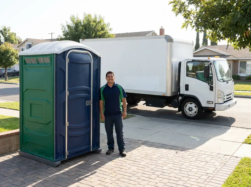 Construction Site Toilet Rental in Santa Ana, CA