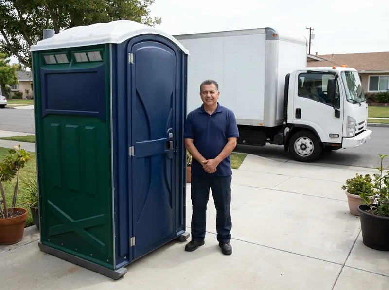 Deluxe High-Rise Toilet Rental in Santa Ana, CA